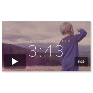 Slow Down: A Mother's Day Countdown Video Downloads