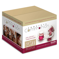 250 Pack Complete Complete Communion Cups