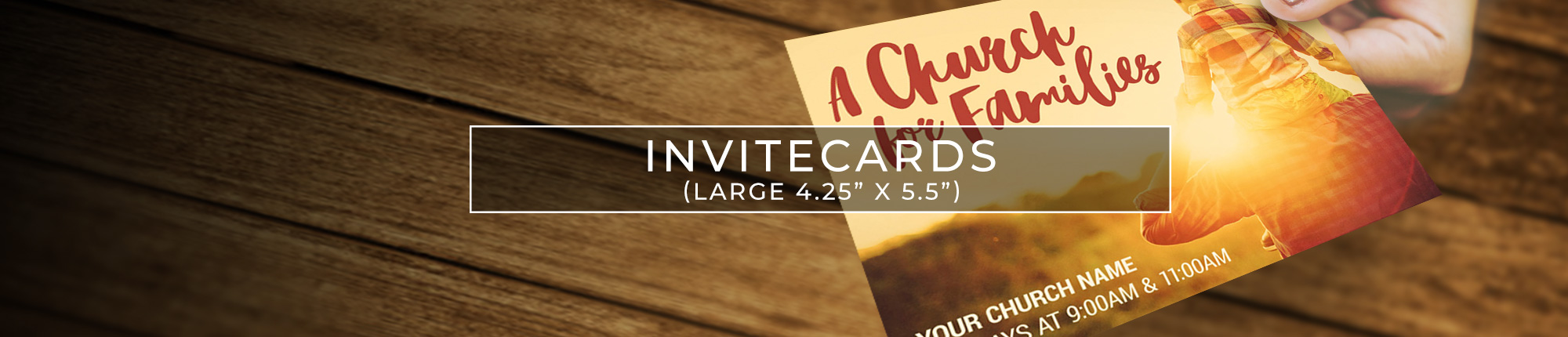Large Invite Cards