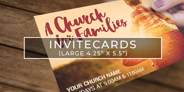 Large Invite Cards