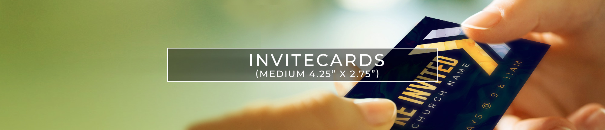 Medium Invite Cards