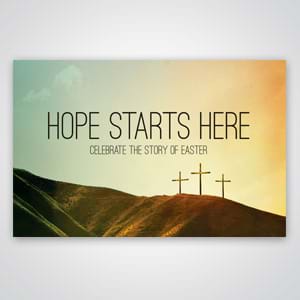 Church Invitation Tools: Use our free template to print your information on the back of these postcards