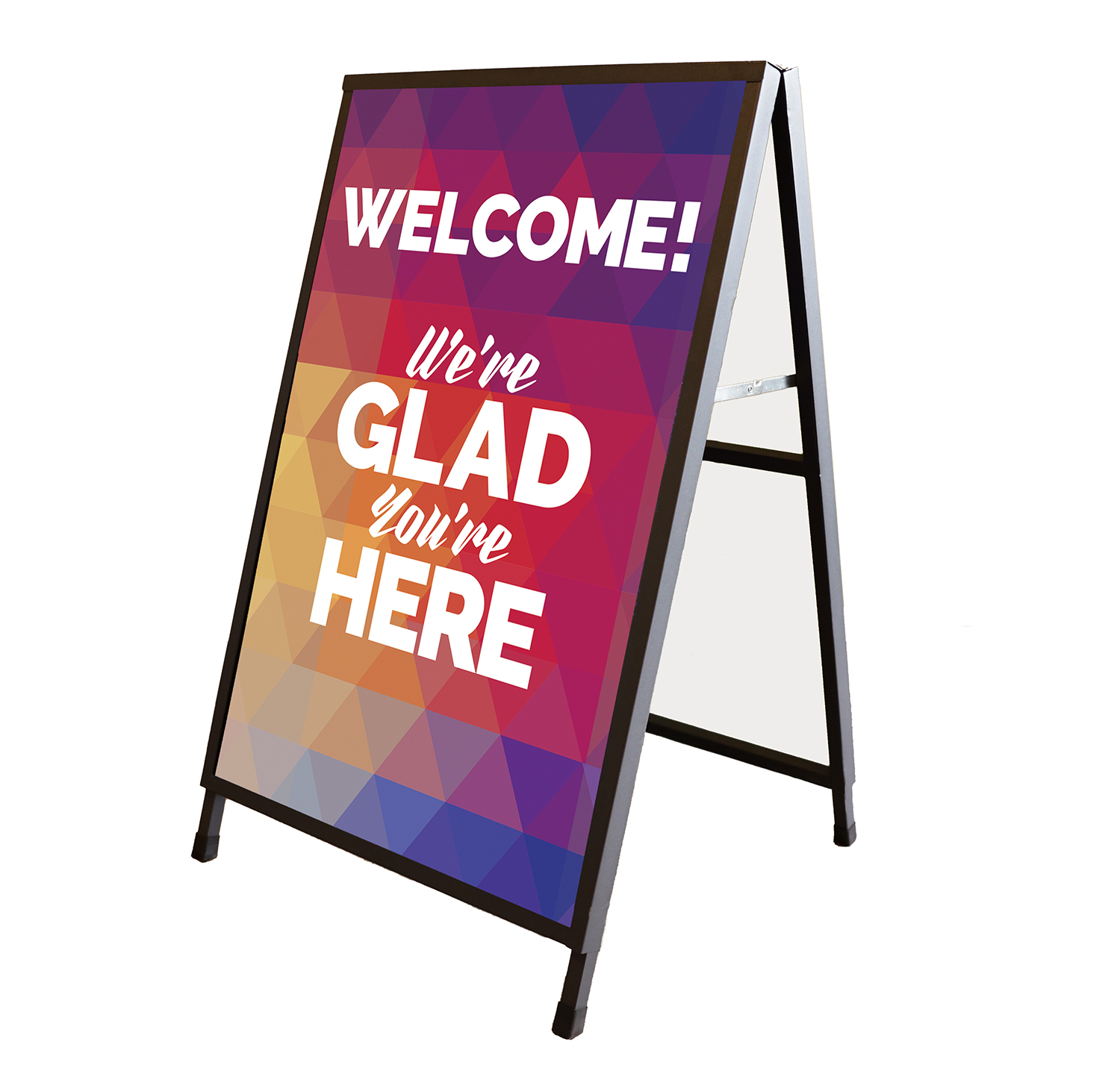 Banners, Curved Colors Products, Curved Colors Check In, 2' x 3' 2