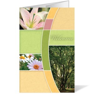 Spring Trees 8.5 x 14 Bulletins