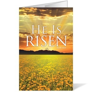 He is Risen 8.5 x 14 Bulletins