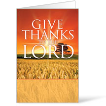 Give Thanks Lord - 8.5 x 14 Bulletins