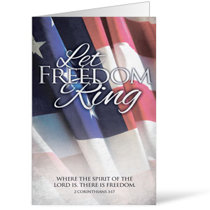 Let Freedom Ring 8.5 x 14 Bulletins
