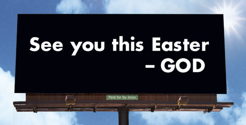 Banners, Easter, Easter Billboard 4x8, 4' x 8'