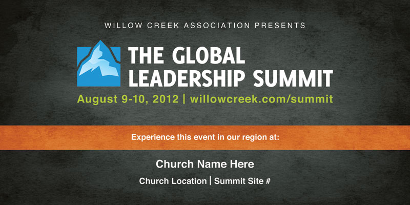 Banners, Events, WCA Leadership Summit 2012 4 x 8 , 4' x 8'