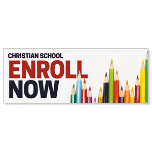 Enroll Pencils School ImpactBanners