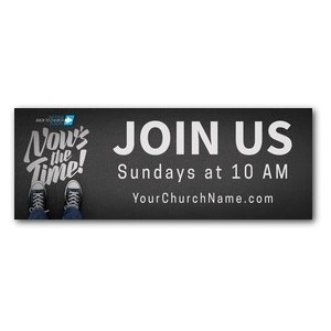 Back to Church Sunday: Nows the Time ImpactBanners