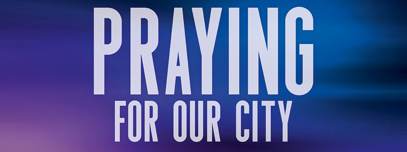 Banners, Praying for You, Aurora Lights Praying For Our City, 3' x 8'