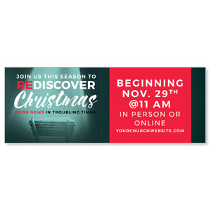 ReDiscover Christmas Advent Manger ImpactBanners