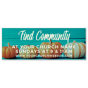 Find Community Pumpkins ImpactBanners