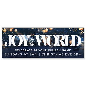 Joy To The World Christmas ImpactBanners