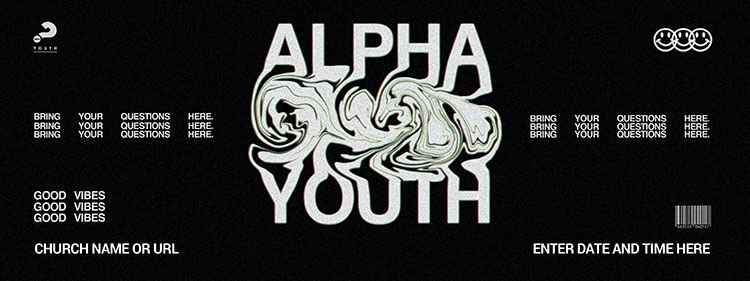 Banners, Alpha, Alpha Youth Faith Doubt, 3' x 8'