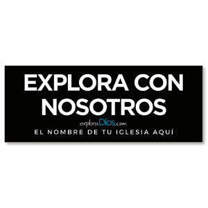 Explore God Explore with Us Spanish ImpactBanners