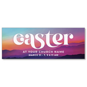 Easter At Mountains ImpactBanners