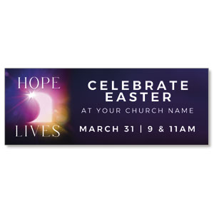 Hope Lives Tomb ImpactBanners