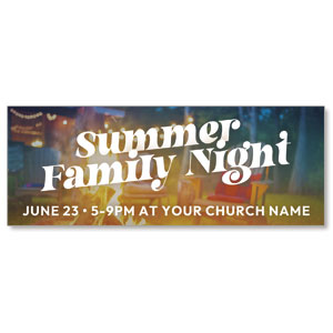 Summer Family Night ImpactBanners