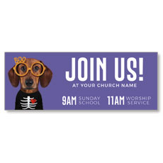 New Church Fall Dog 