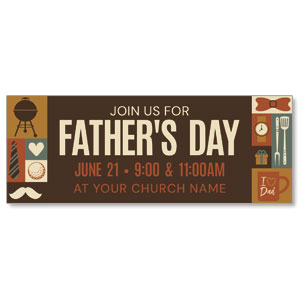 Father's Day Icons ImpactBanners