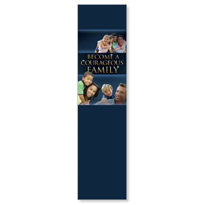 Courageous Family Blue Banners