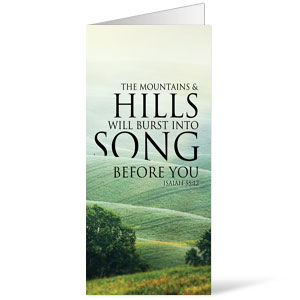 Reflections Hills 11 x 17 Bulletins