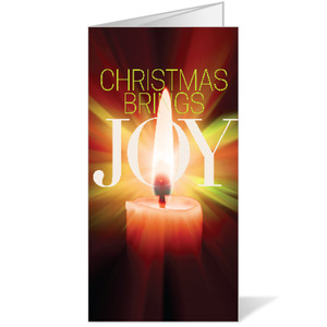 Joy Candle Bulletins