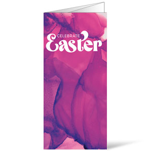Celebrate Easter Watercolor Bulletins