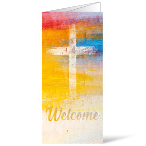 Welcome Cross Paint Bulletins