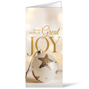 Great Joy Ornament Bulletins