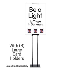 Black Text Be A Light Invitation Station Invitation Stations