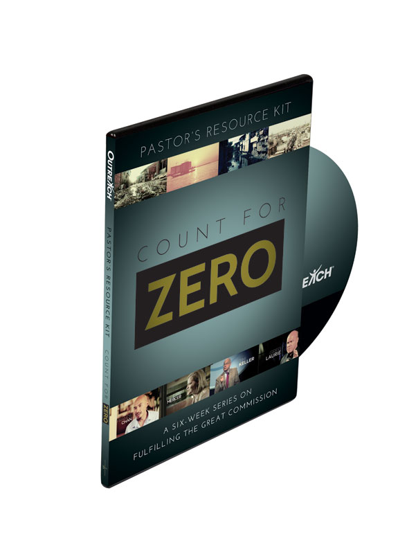 Campaign Kits, Count for Zero, Count for Zero Pastors Church Kit