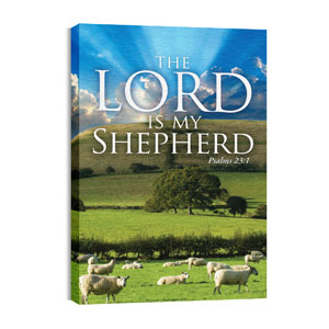 Lord My Shepherd 24in x 36in Canvas Prints