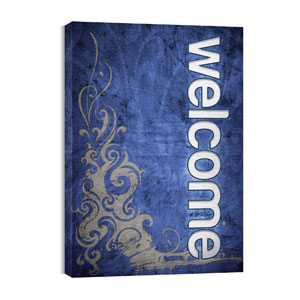 Adornment Welcome 24in x 36in Canvas Prints