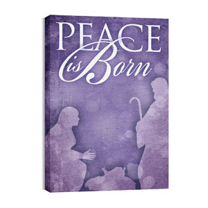 Born Peace 24in x 36in Canvas Prints