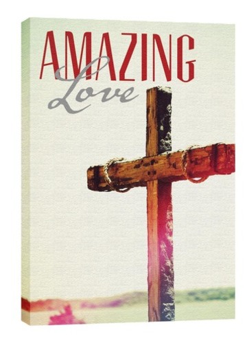 Wall Art, Easter, Amazing Love Cross, 24 x 36