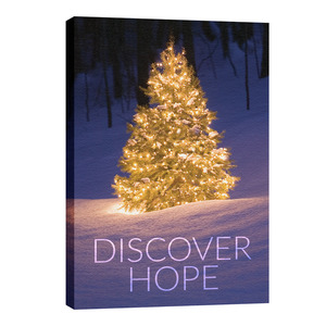 Discover Hope Bright Tree 24in x 36in Canvas Prints