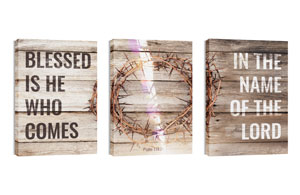 Blessed Is He 24in x 36in Canvas Prints