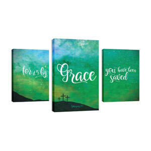 Grace Green 30in x 50in Canvas Prints