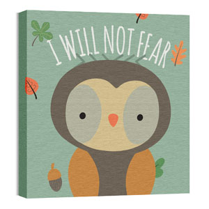Woodland Friends Owl 24 x 24 Canvas Prints