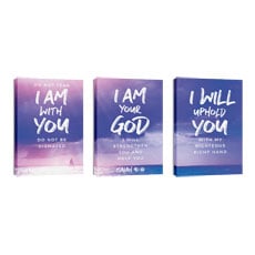 Ocean Light Isaiah 41:10 Triptych 