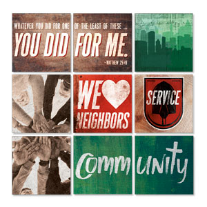 Community Mod Set 24 x 24 Canvas Prints