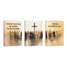 Matthew 18:20 Triptych 
