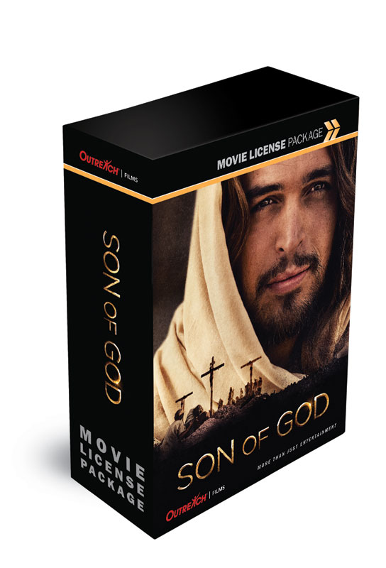 Movie License Packages, Easter, Son of God DVD Event Standard, 100 - 1,000 people  (Standard)