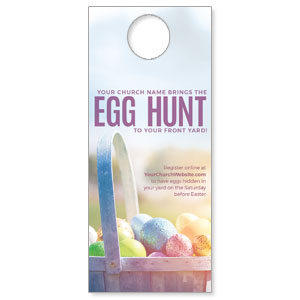 Egg Hunt Front Yard DoorHangers