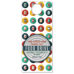 Food Drive Can DoorHangers