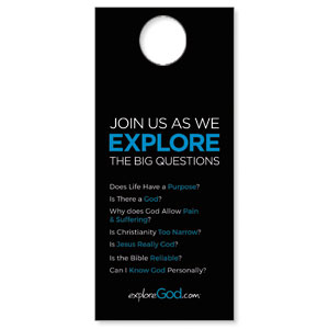 Explore God Big Questions DoorHangers