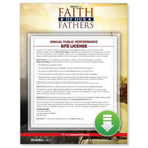 Faith of Our Fathers Digital License Standard Digital Movie License